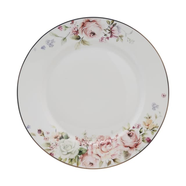 จาน รุ่นรูบี้โรส ขนาด 10.5 นิ้ว - คละสี