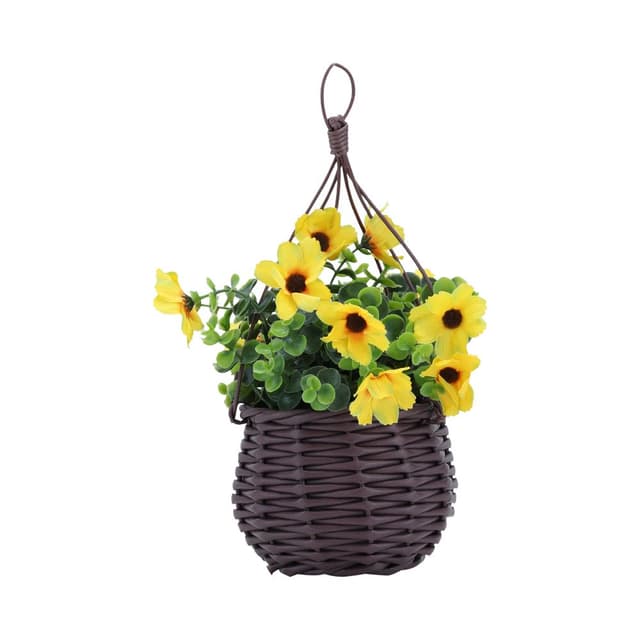 เดซี่ในกระถาง รุ่นลูลู่ - สีเหลือง/น้ำตาล