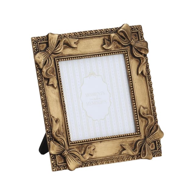 กรอบรูป รุ่นโบว์เบรนด้า ขนาด 3 x 3 นิ้ว - สีทอง