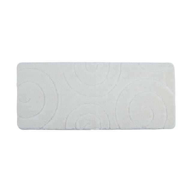 พรมยาวห้องน้ำ รุ่นอีธาน ขนาด 50 x 120 ซม. - สีขาวงาช้าง