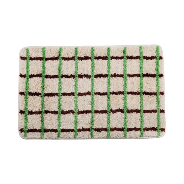 พรมเช็ดเท้า รุ่นเรย์ ขนาด 45 x 70 ซม. - สีเบจ