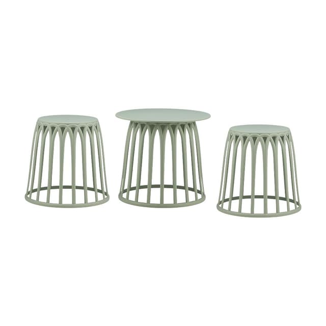 โต๊ะอเนกประสงค์พร้อมเก้าอี้ รุ่นซีนนารี่ - สีเขียวอ่อน