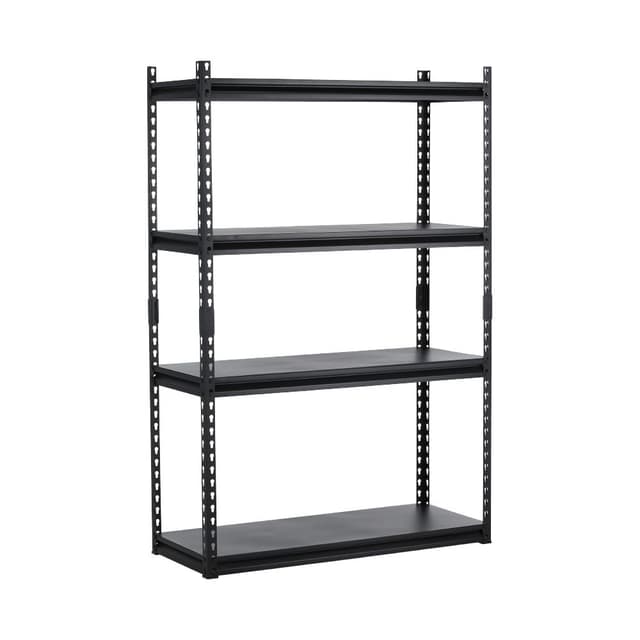ชั้นวางของ 4 ชั้น รุ่นเมลตัน ขนาด 100 x 40 x 152 ซม. - สีดำ
