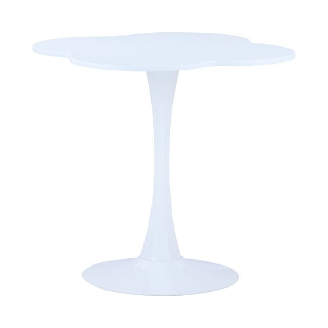 โต๊ะทรงดอกไม้ รุ่นดาร์ลินี่ ขนาด 70 x 70 x 73 ซม. - สีขาว