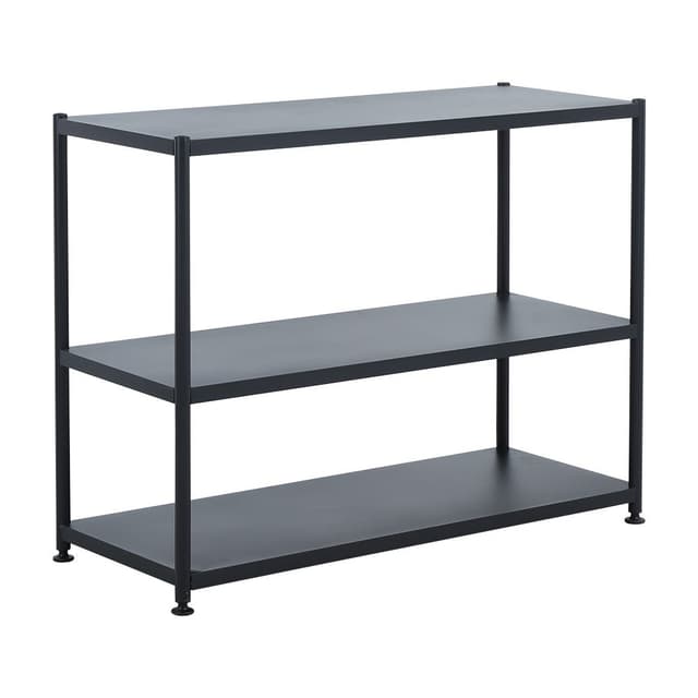 ชั้นวางของ 3 ชั้น รุ่นเคลเลน ขนาด 100 x 40 x 80 ซม. - สีดำ