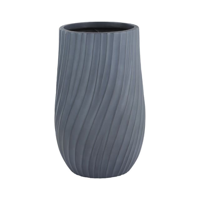 กระถาง รุ่นทวิสโต้ ขนาด 35 x 55 ซม. - สีเทา