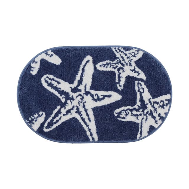 พรมเช็ดเท้า รุ่นซี สตาร์ ขนาด 50 x 80 ซม. - สีน้ำเงิน