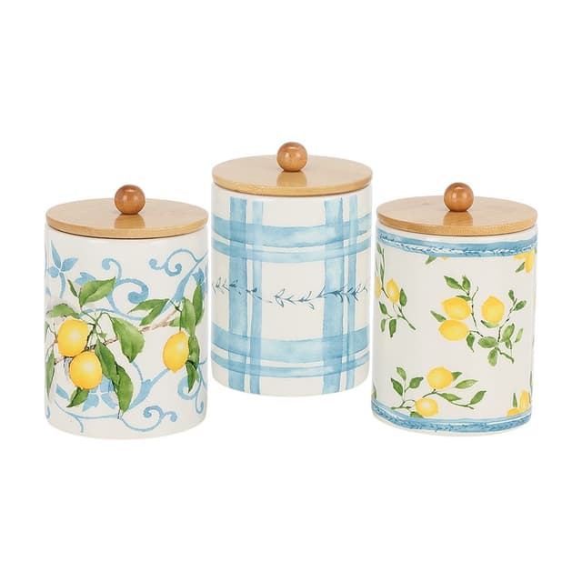 ชุดกล่องเก็บกาแฟ รุ่นเลมิลิน (3 ชิ้น/ชุด) - คละสี