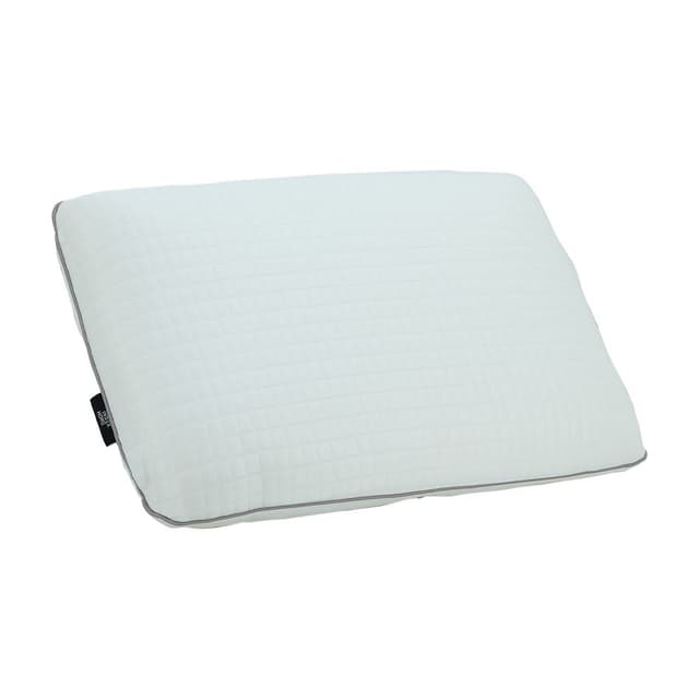หมอนหนุนเมมโมรี่ รุ่นเฟล็กซี่ ขนาด 60 x 40 x 13 ซม. - สีขาว/เทา