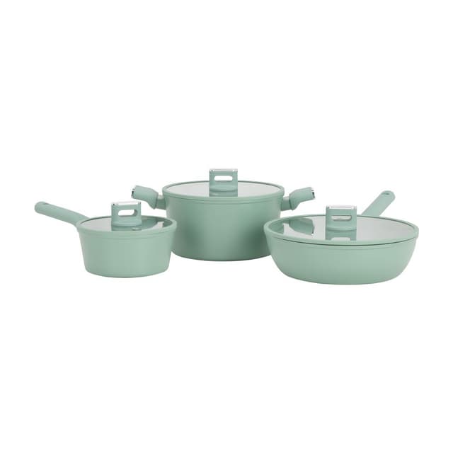 ชุดเครื่องครัว รุ่นโอเลนโล่ (6 ชิ้น/ชุด) - สีเขียวอ่อน