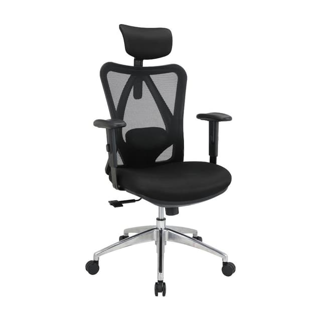 เก้าอี้สำนักงานพนักพิงสูง รุ่น AMORE - สีดำ