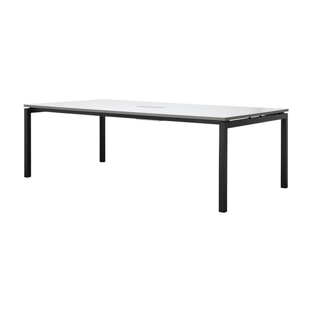 โต๊ะประชุม รุ่นจอยน์ ขนาด 240 ซม. - สีขาว/ดำ