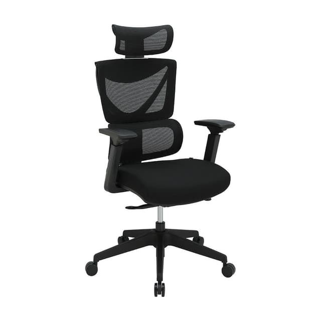 เก้าอี้ทำงานเพื่อสุขภาพ รุ่นวอร์แม็กซ์ - สีดำ