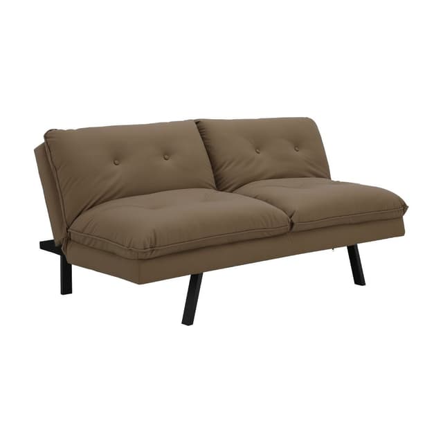 Furinbox โซฟา PU ปรับนอน รุ่นโมนีก้า - สีน้ำตาล